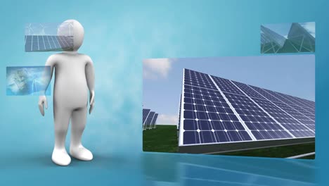 3d animation on renewable energies