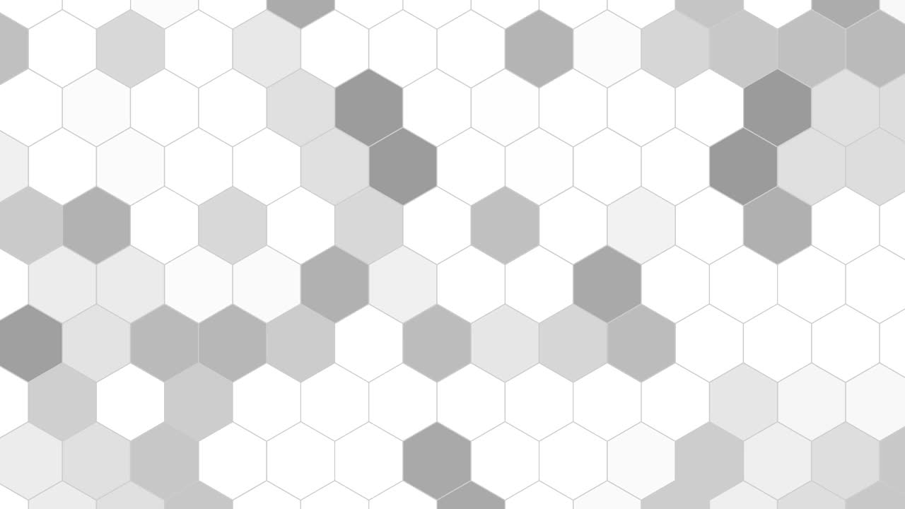 el fondo hexagonal gris abstracto.
