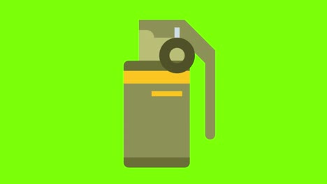 green screen , flash bang grenades, stunt grenade, high quality