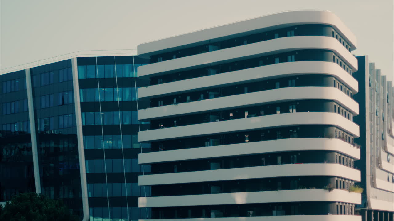 View of the Sheraton Nice International Airport Hotel in France, in daylight