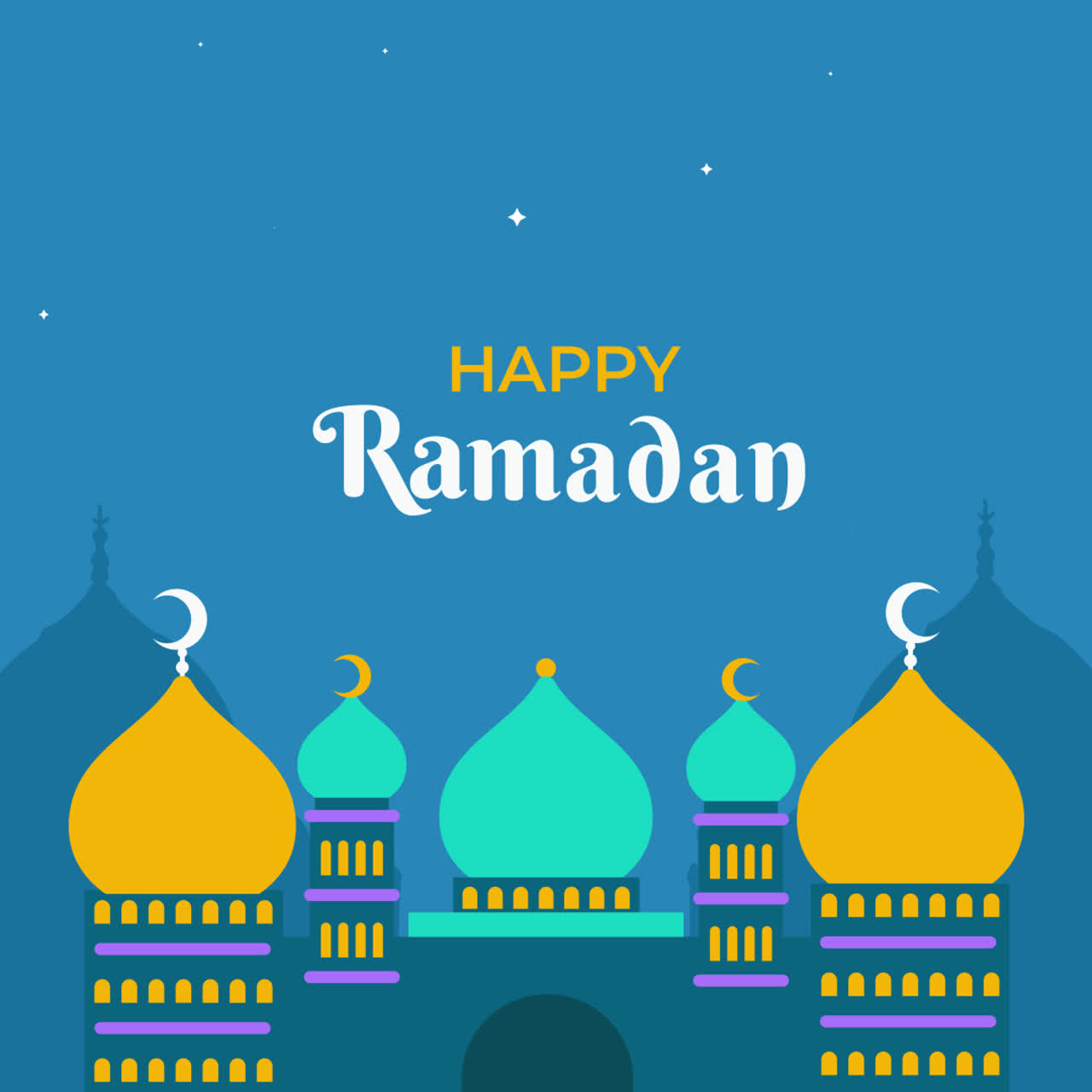 feliz ilustración de ramadán