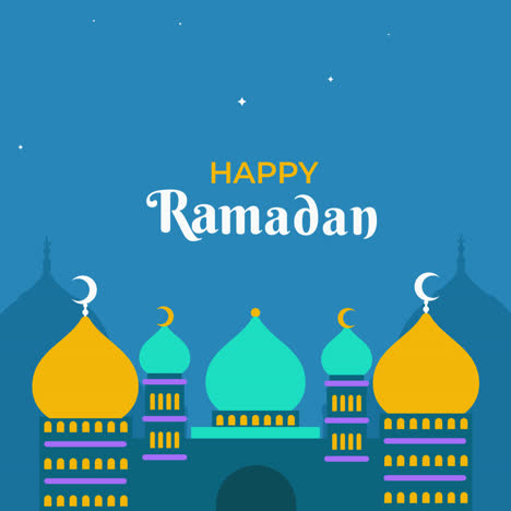 happy ramadan illustration