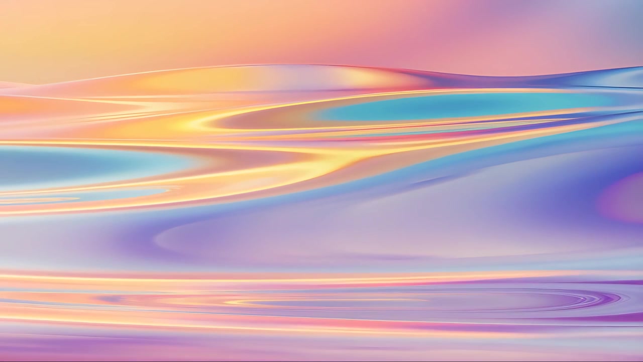 Abstract Fluid Motion Background 4K