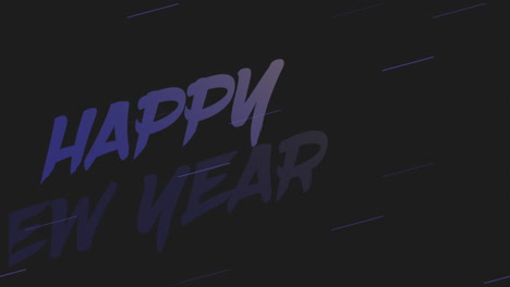 Modern-Happy-New-Year-text-with-lines-on-black-gradient