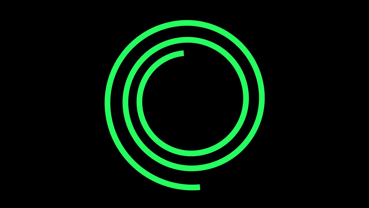 modelo de video 4k con efecto estroboscópico e hipnótico, en formato de video 16: 9.