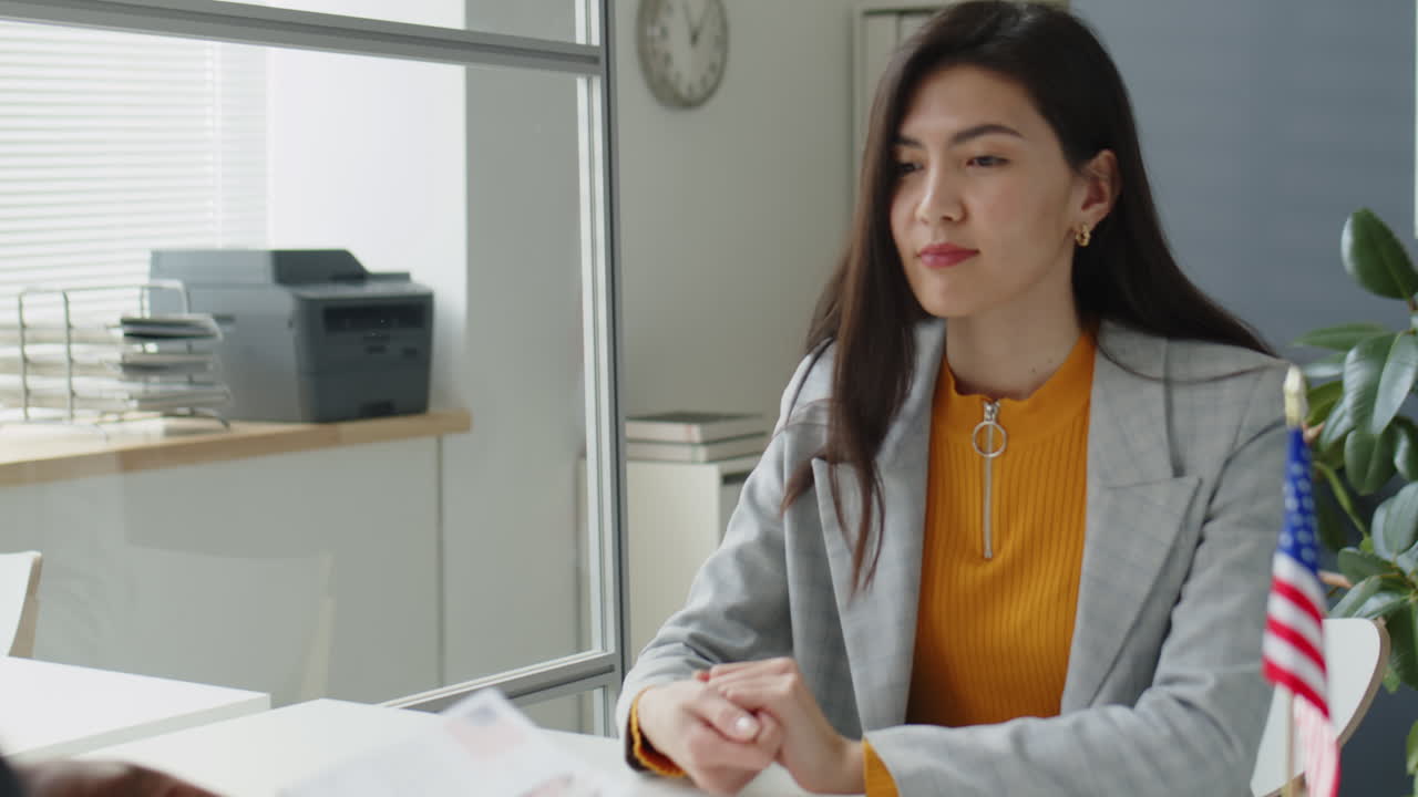 Business Interview or Meeting in Office