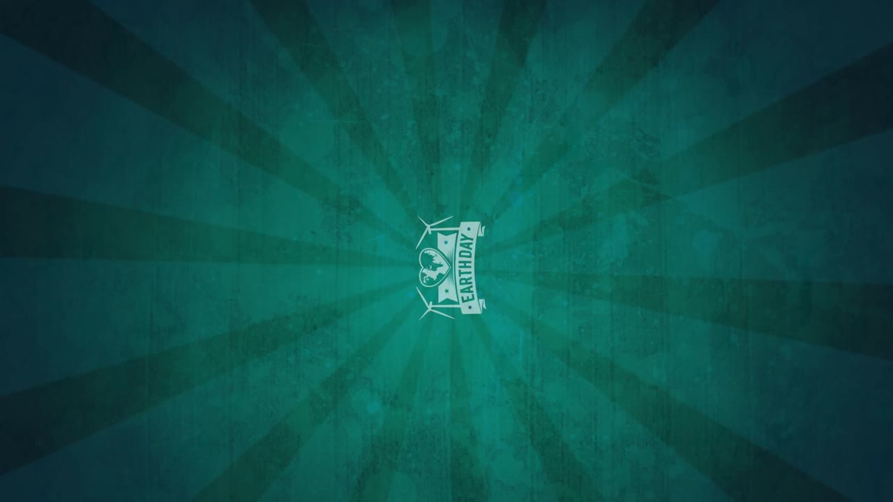 파란색 줄무 ⁇  배경 위에 일상적인 텍스트의 애니메이션