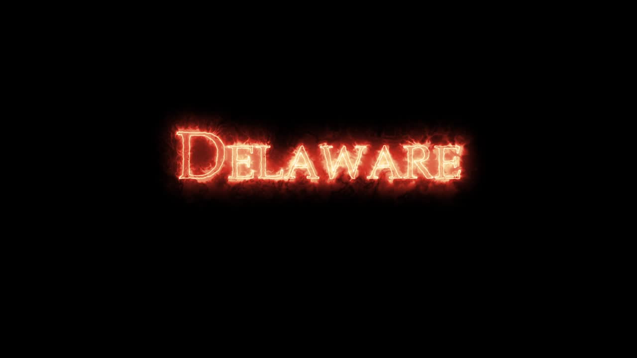델라웨어는 파이어 루프로 쓰여져 있습니다.