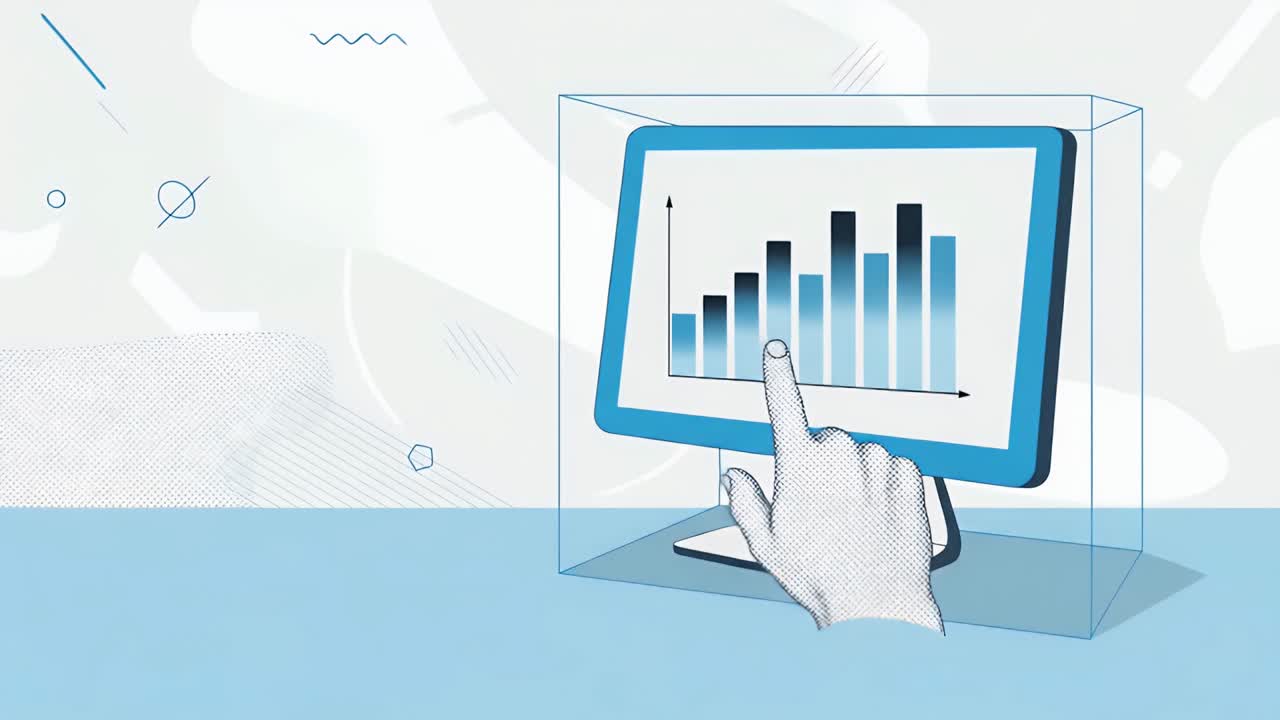 Interactive Data Visualization on a Touchscreen Display