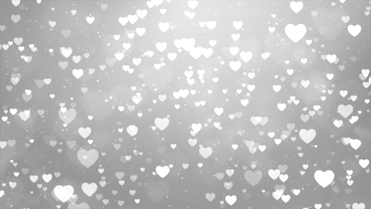 Grey Heart Background