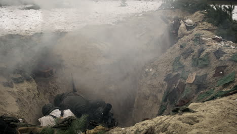 world war ii trench warfare