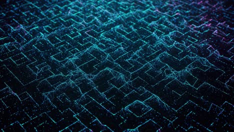 a stunning dive into the world of abstract 3d digital patterns: intricate lines and geometric designs create a visual symphony of technology and artistry