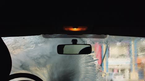 Inside a Car Wash