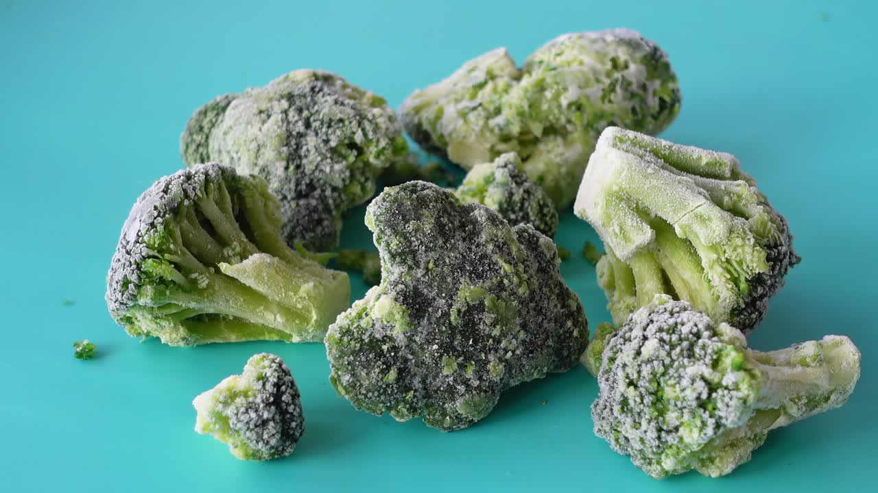 냉동 브로콜리 꽃