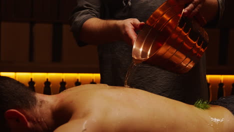Turkish Bath Back Treatment