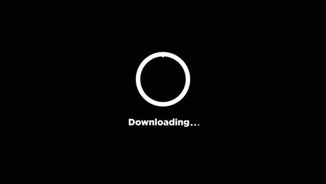 downloading process screen
