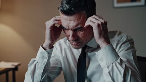 Stressed Businessman