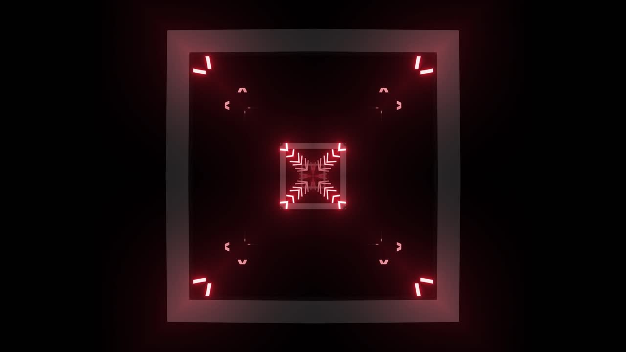 patrón geométrico de neón abstracto