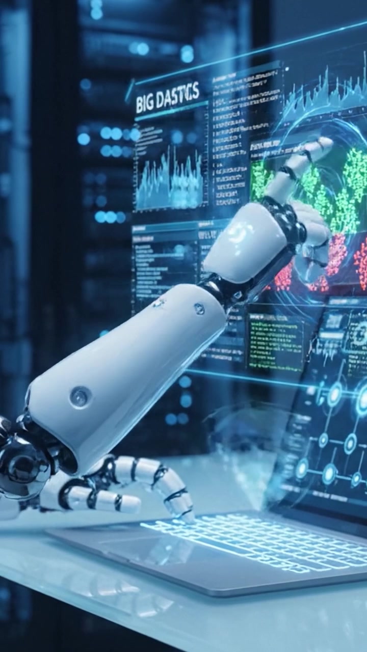 Exploring the Future of Data Analysis: A Cybernetic Hand Interfaces with High-Tech Visualizations of Big Data Metrics in a Modern Computing Environment