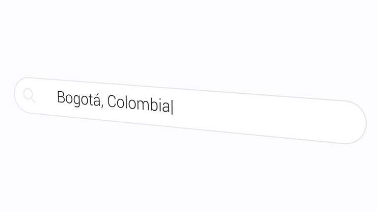 Searching The Web For Bogota, Colombia