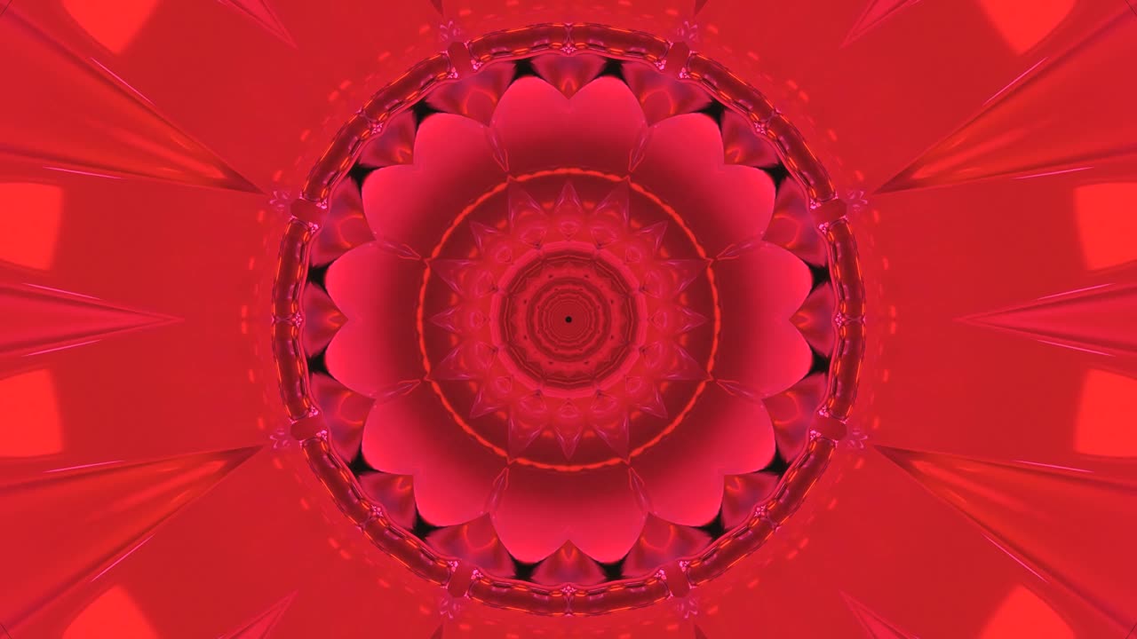 This screensaver features a captivating tunnel video vj loop displaying vibrant red patterns. The design creates a hypnotic and immersive experience ideal for relaxation or entertainment