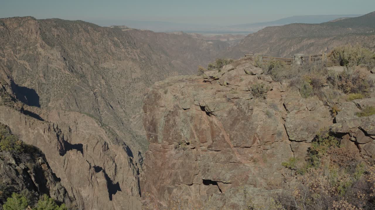 Scenic Canyon Landscape with Rocky Cliffs