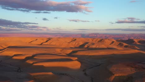 Luftaufnahme-Der-Magischen-Wüste-Negev-In-Israel