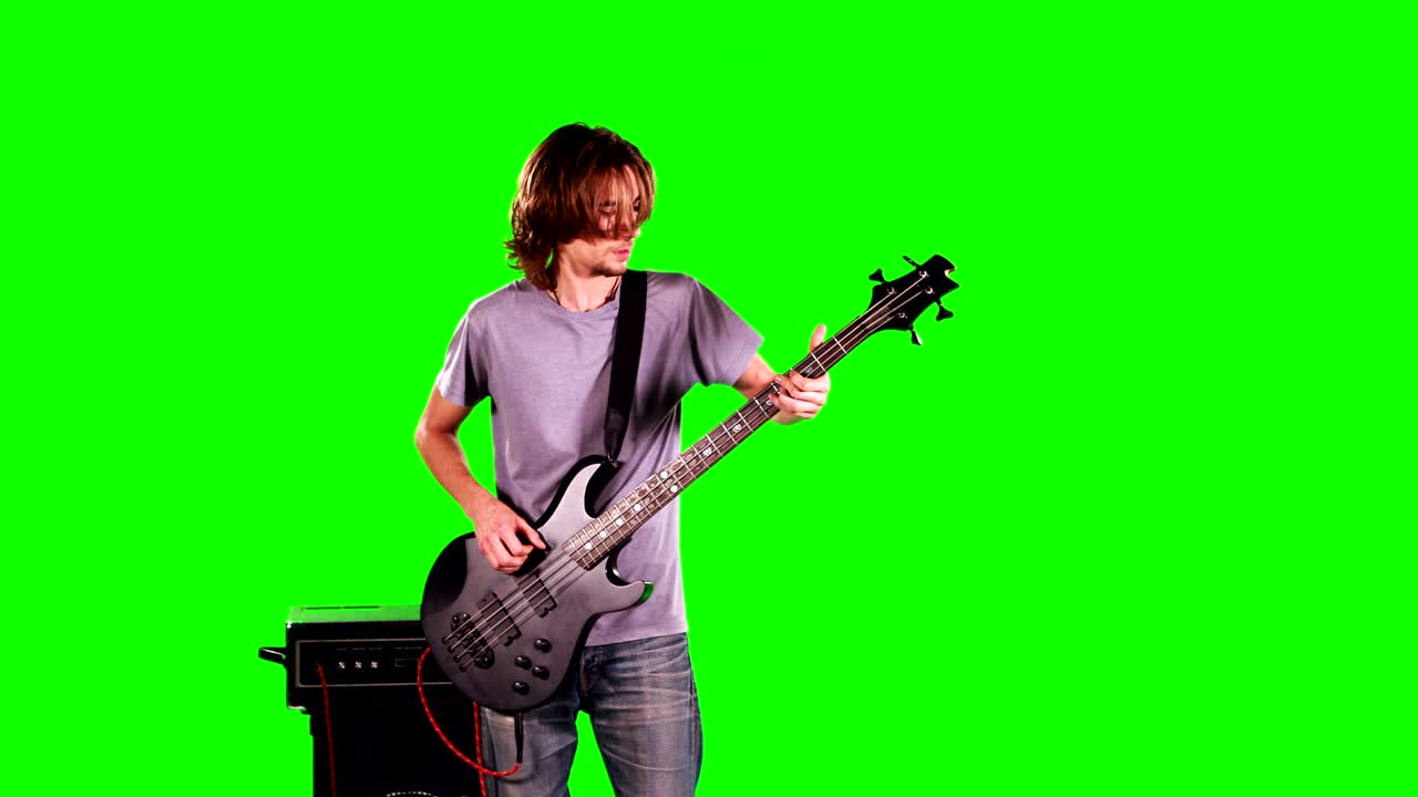 A Man playing the drums