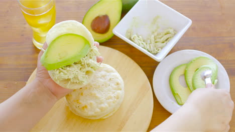 arepas, venezuelan dish made of corn flour