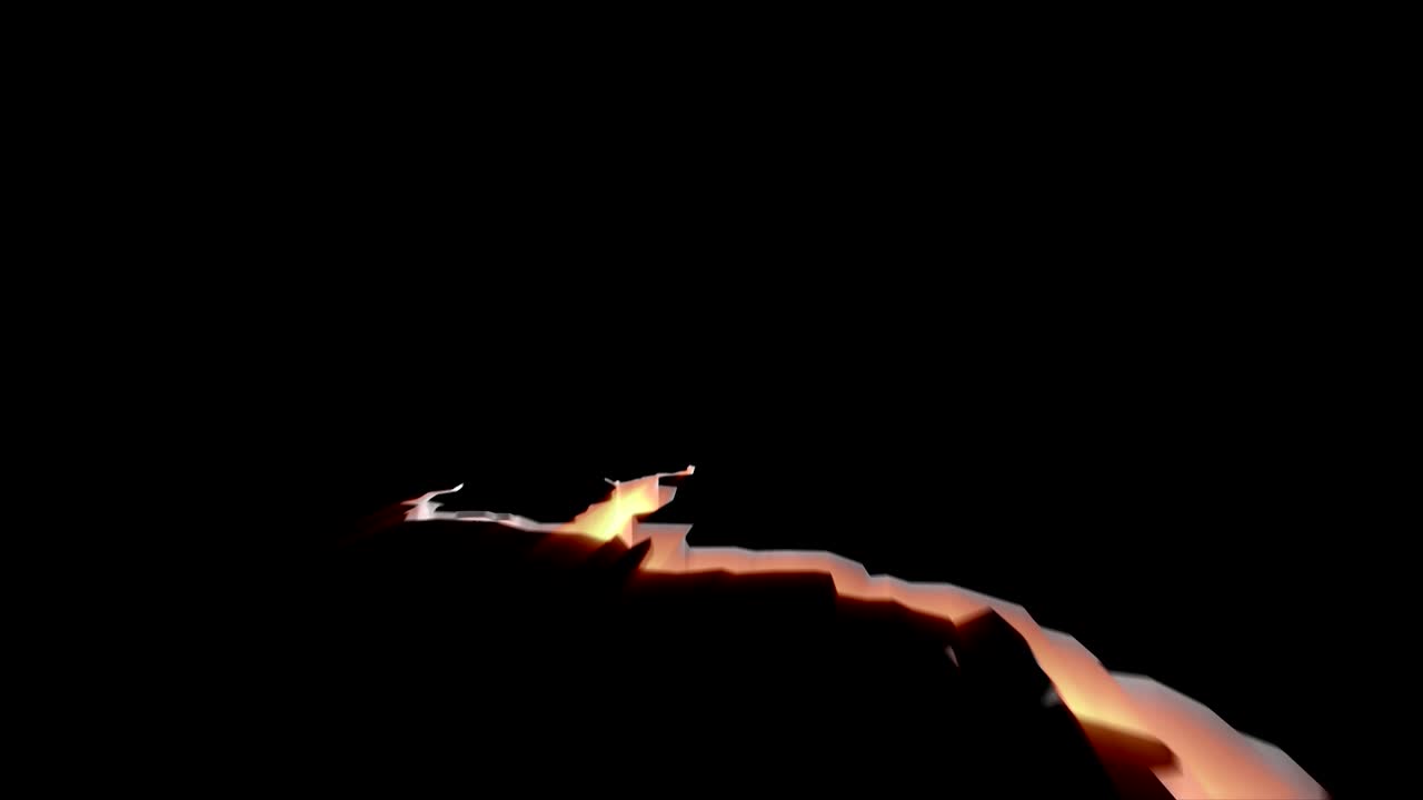 Earth Crack, abstract 4K, seamless loop.