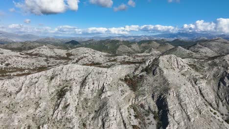 mountainous landscape in croatia