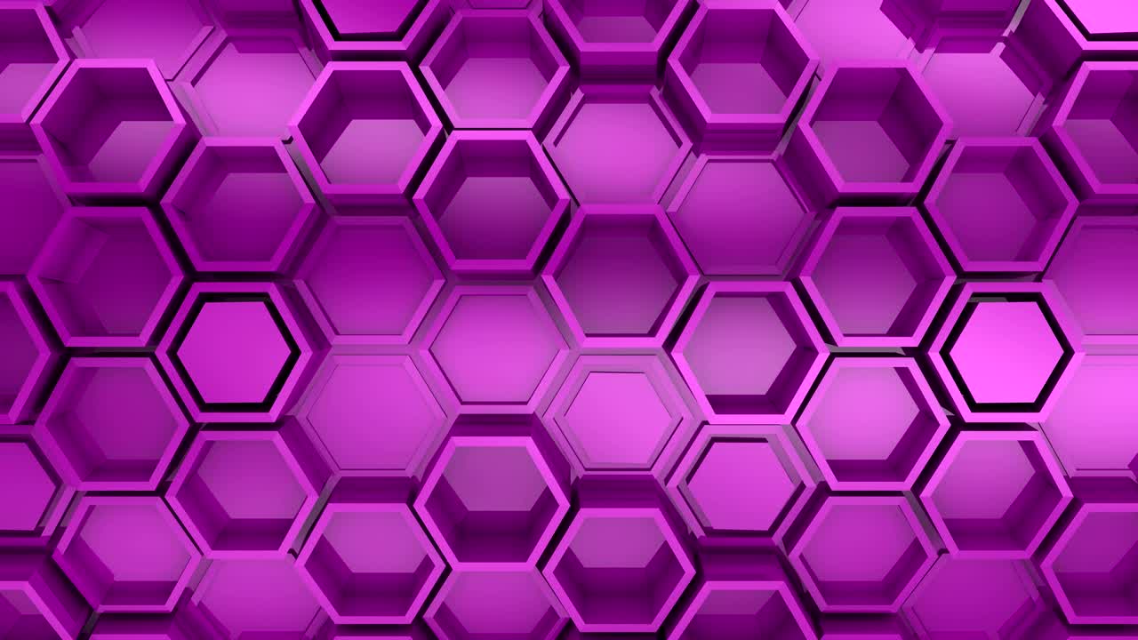 el fondo de los hexágonos