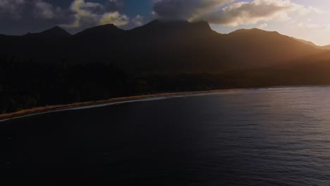 Drone-video-of-the-longest-strip-of-sandy-beach-on-the-north-coast-of-the-caribbean-island-of-Trinidad