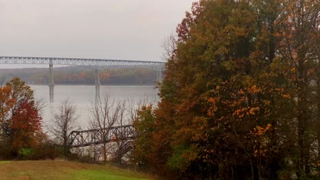 rhinecliff bridge crossing the hudson river