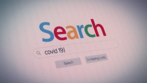 Typing-covid-19-in-browser-clicking-search