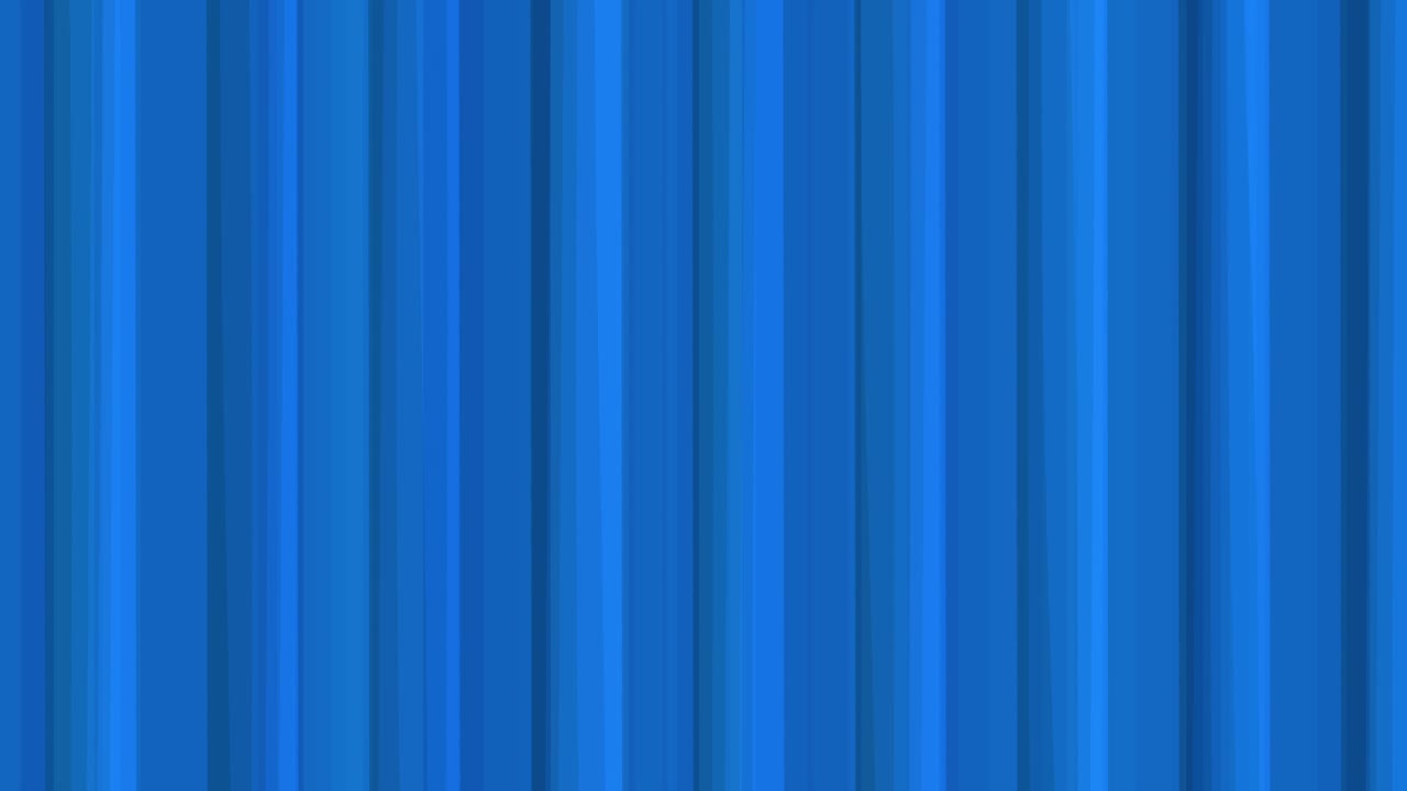 Vibrant Blue Vertical Stripes - Abstract Geometric Background - Flowing Motion