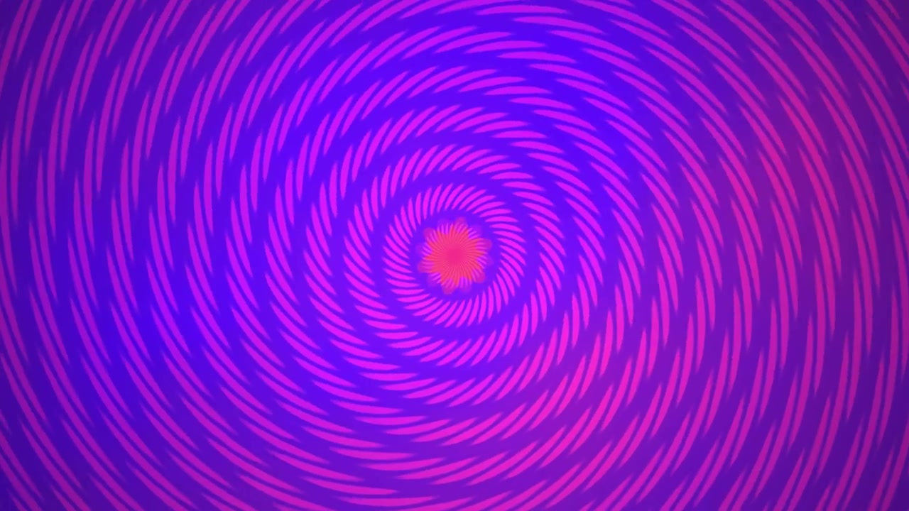 Abstract Spiral Motion Background with Pulsing Center