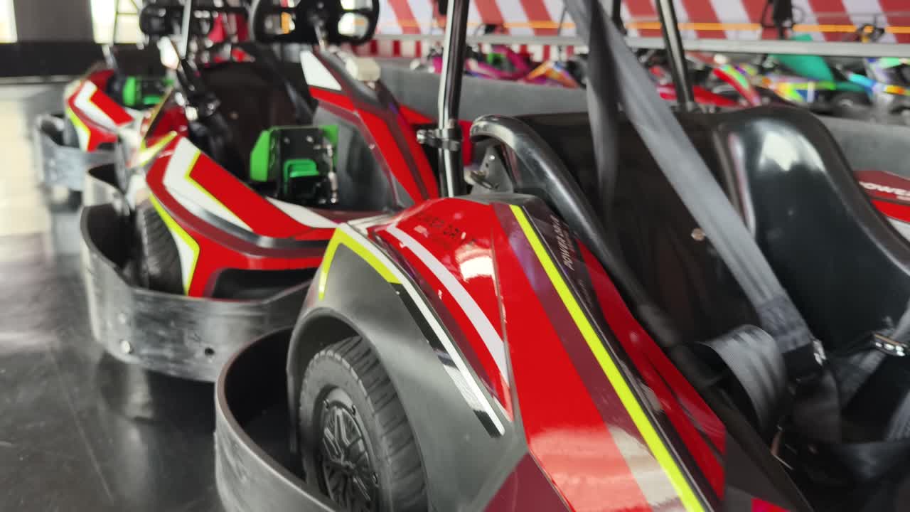 Gokarttur i en fornøyelsespark