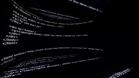html code room, abstract, animation, rendering, background, loop