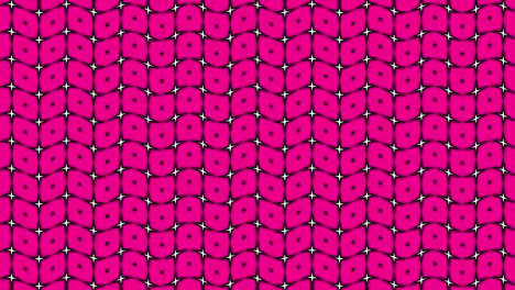 patrón de video gráfico 2d con efecto de onda, que gira hacia la izquierda