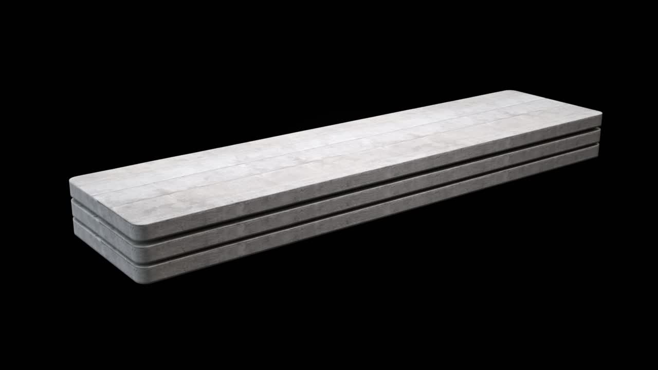Stacked Chocolate Bars 3D Model