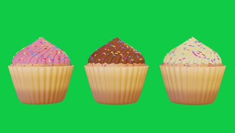animación de pantalla verde de las pastillas