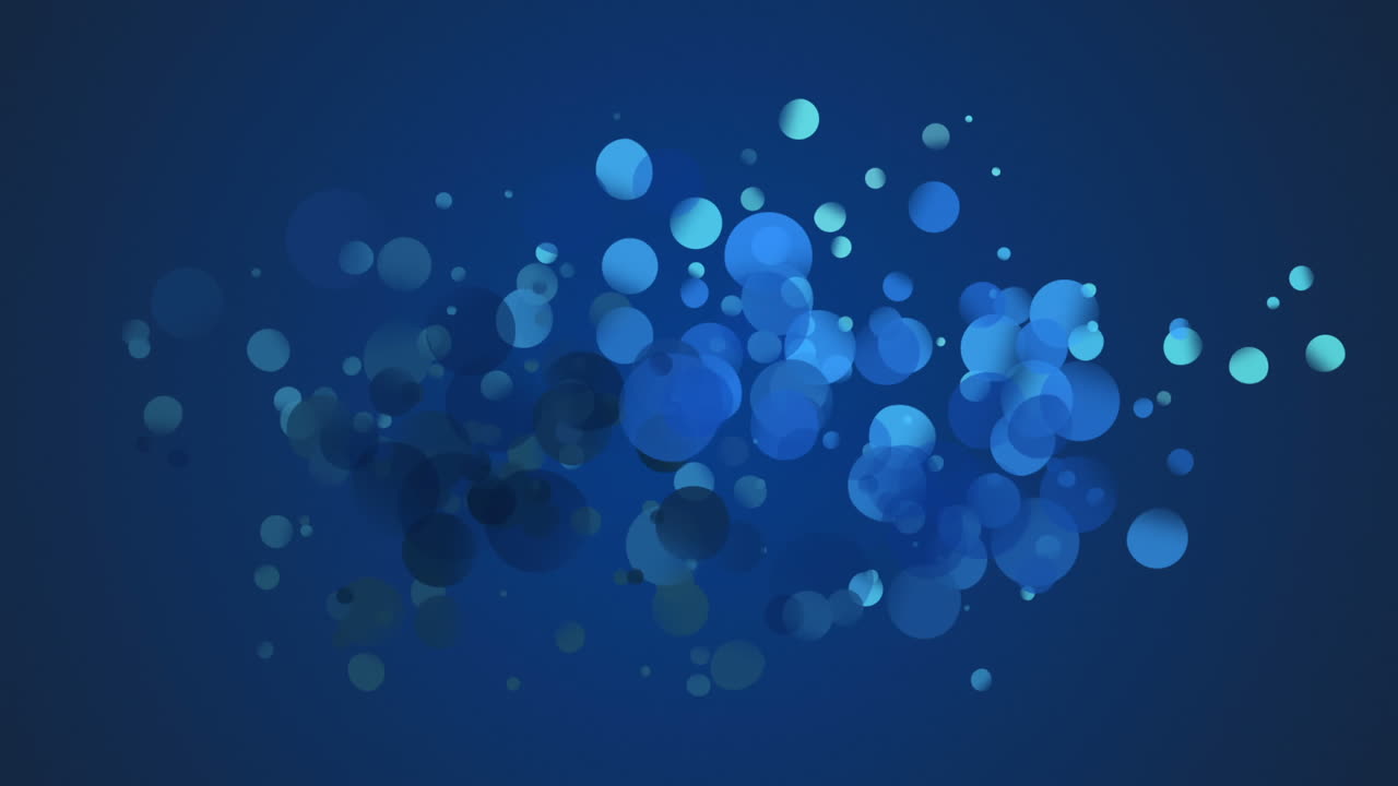 배경 에 있는 파란색 원 들