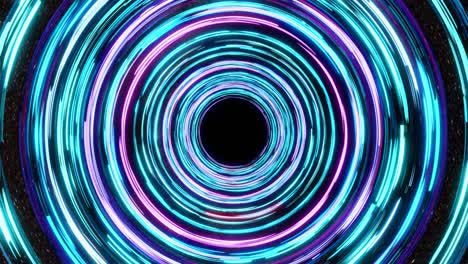 abstract energy tunnel in space. vortex energy flows