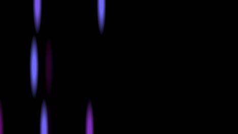 fondo negro y difusión del círculo, multiplicación