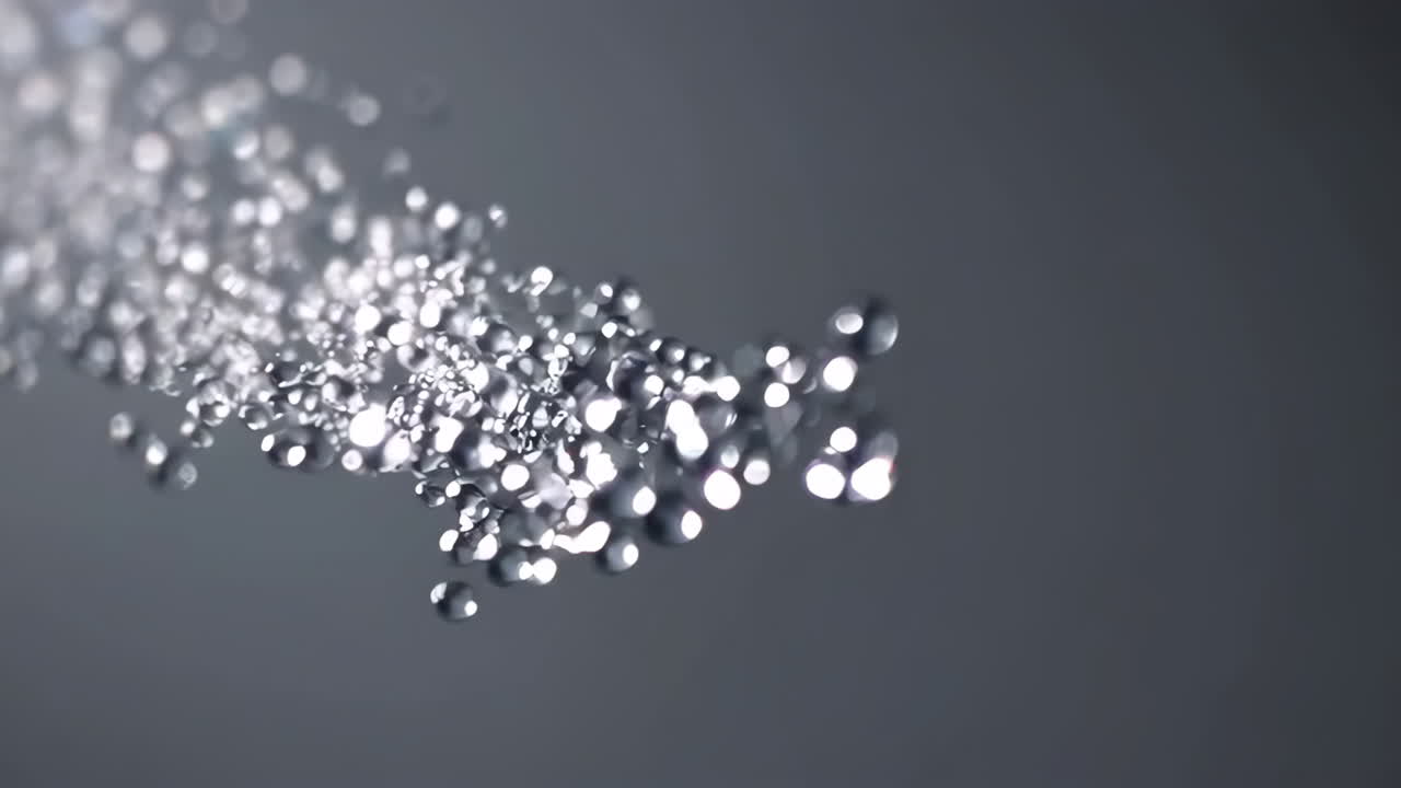 Water Droplets in Motion