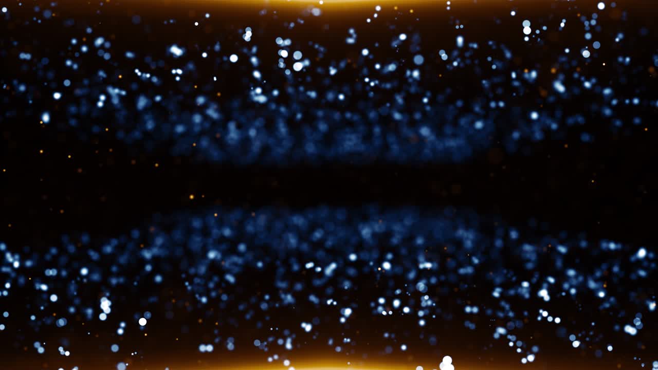 입자 먼지 추상적인 빛 보케 모션 제목 영화적 배경 루프