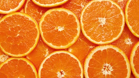background from sliced oranges.