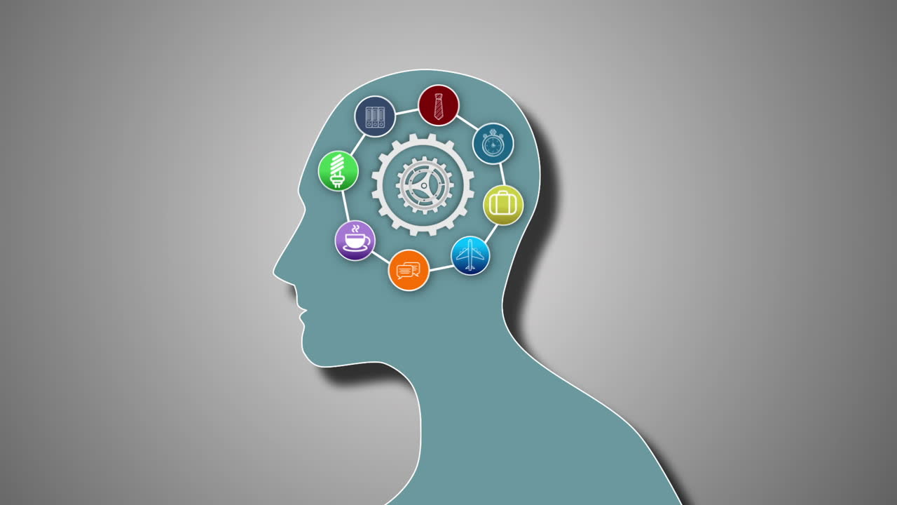 생각은 과 함께 뇌에 나타납니다.