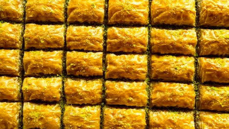 gorgeous delicious traditional pistachio turkish baklava, baklava pattern